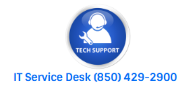 IT Service Desk 850-429-2900